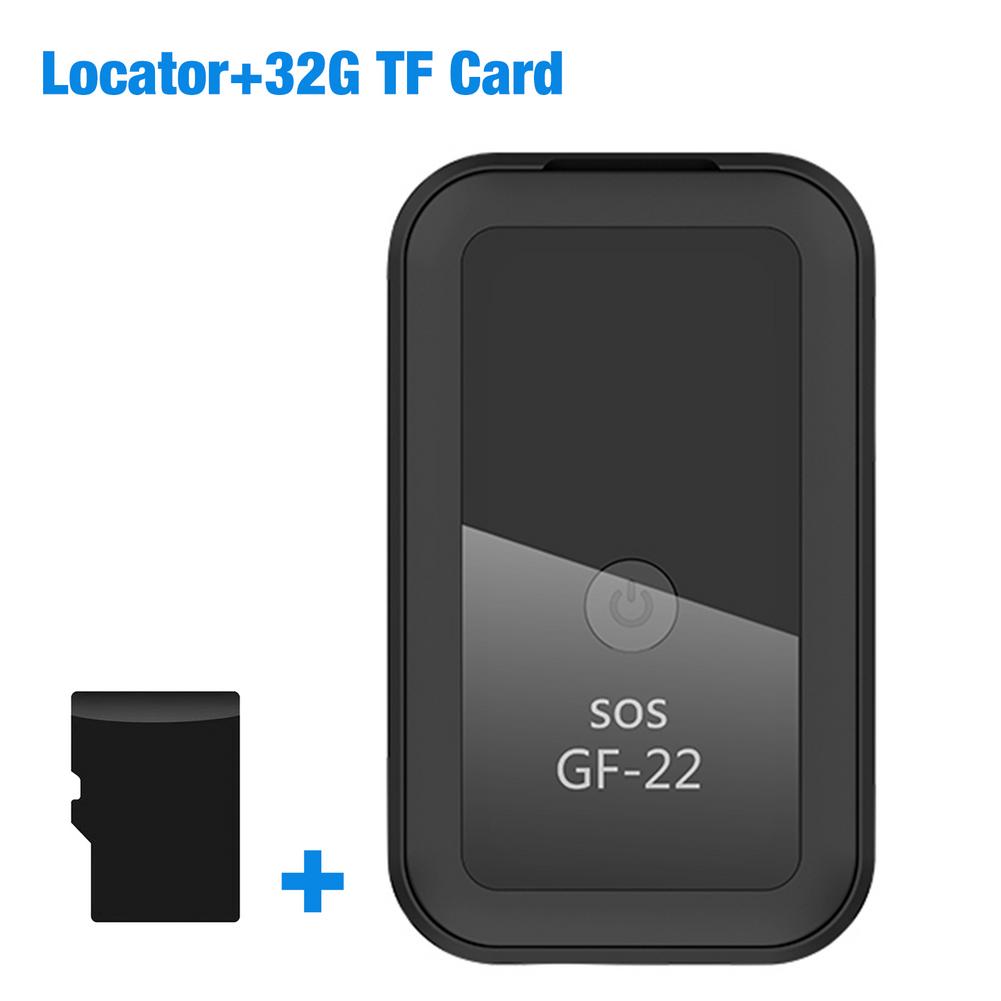 Mini GPS localisateur GF-22 dispositif de repérage Anti-perte, Installation gratuite, suivi personnel, traqueur d’objets pour voiture et moto