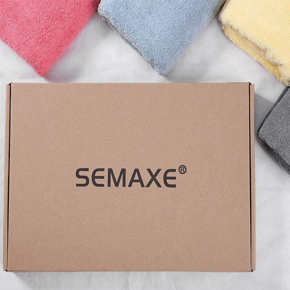 Petite Serviette SEMAXE Premium Ensemble Pour salle de bain, coton Haute Absorption D’eau Douce Et Résistante à la décoloration (4 petite serviette Ensemble) La nouvelle Liste
